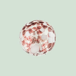 Berry Speckled 2.5 Glass Ball