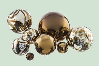 Glass Balls - Chocolate Plated