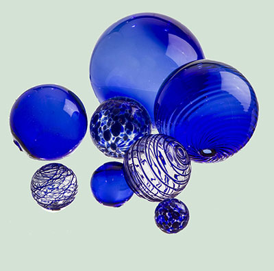Glass Balls - Amber