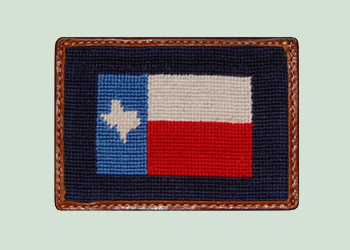 Texas Flag Half Wallet
