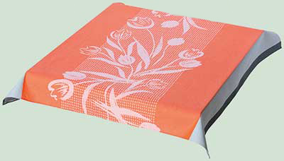 Tulips Orange Tablecloth