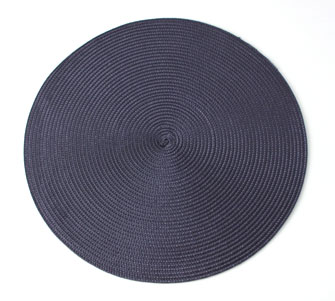 Navy Round Placemat