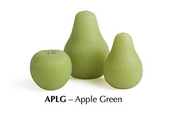 Pear Candles - Brushed Green Apple