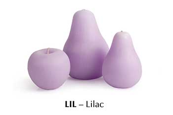 Pear Candles - Brushed Lilac