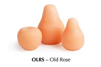 Pear Candles - Brushed Old Rose