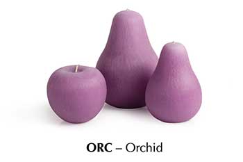 Pear Candles - Brushed Orchid