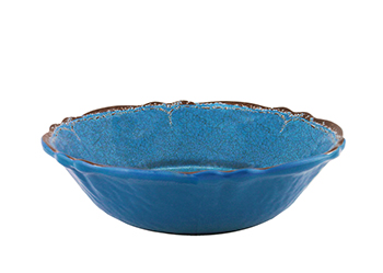 Antiqua Blue Cereal Bowl