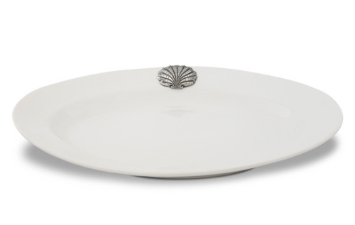 Stoneware Tray - Coquille