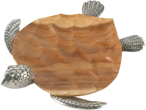 Wood Tray - Turtle (Small)
