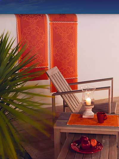 Azulejos - Runners and Placemat - Floor Tile