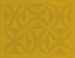 Ellipse Sulpher Placemat