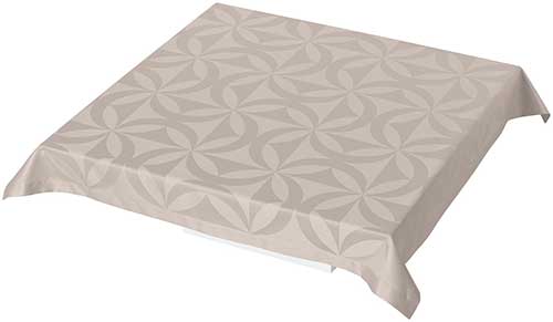 Ellipse Sea Salt Tablecloth