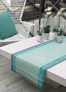 Jardin d'hiver Celestial Blue Runner
