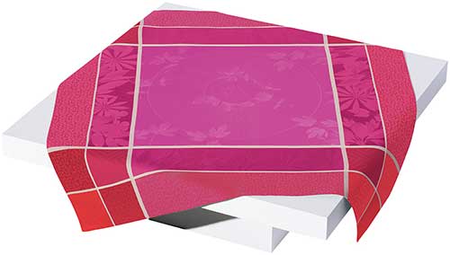 Jardin d'hiver Major Red Tablecloth