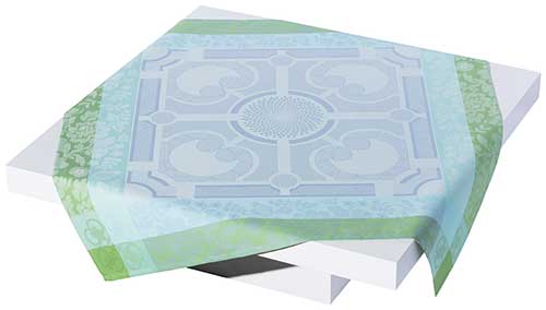 Jardin Royal Blue Fountain Tablecloth
