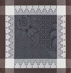 Palais Persan Napkin Charcoal