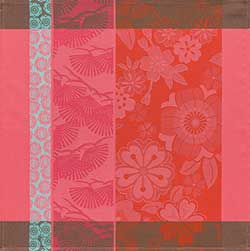 Sakura Camelia Red Napkin