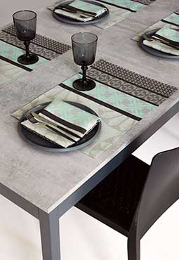 Bilboa Ash Grey Placemat